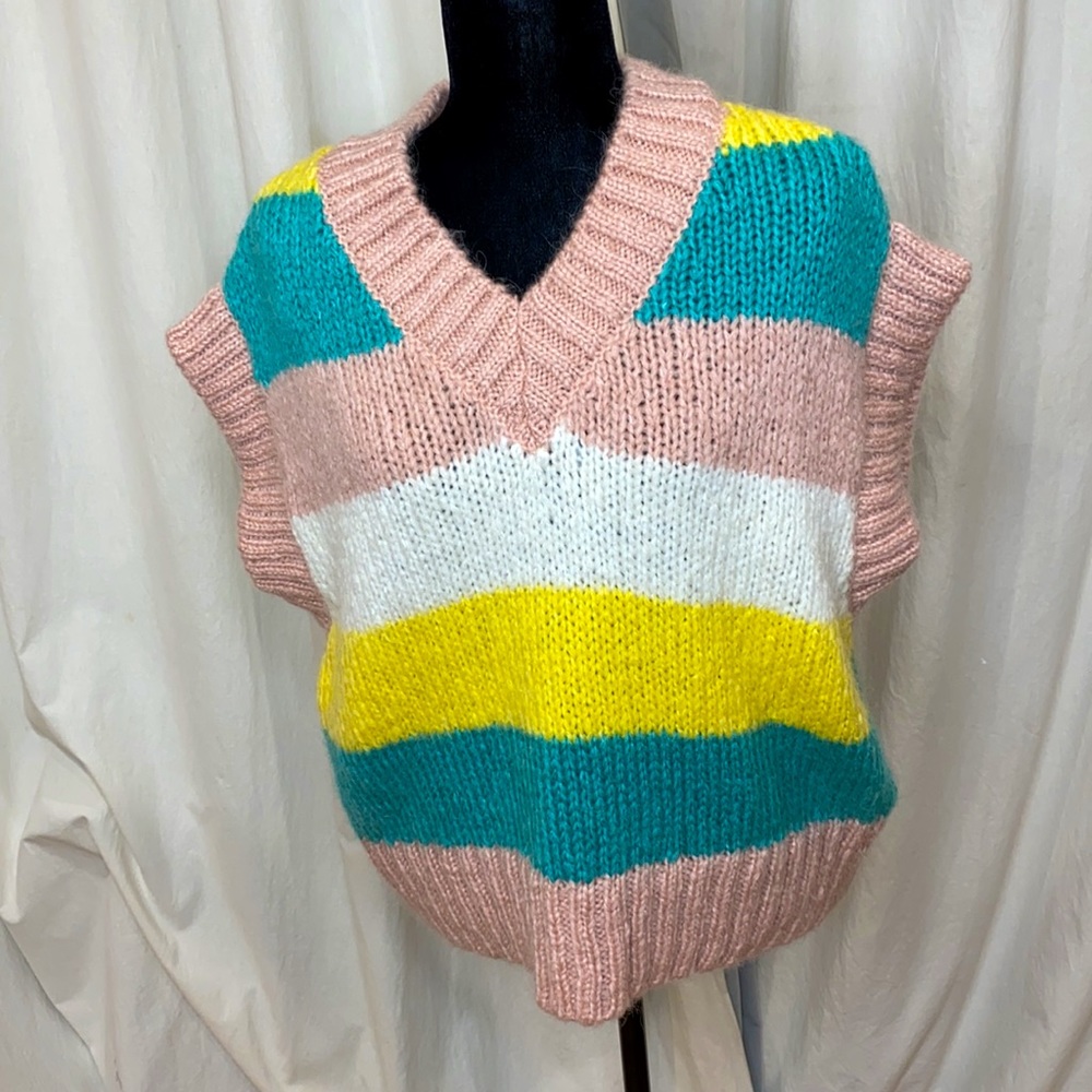 Zara sweater vest.
